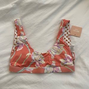 Miss Lola Floral High Wait Bikini Set